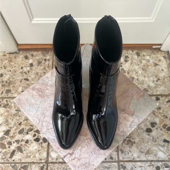 Rag & Bone Wiley High Patent Leather Boot In Black - Picture 9 of 13